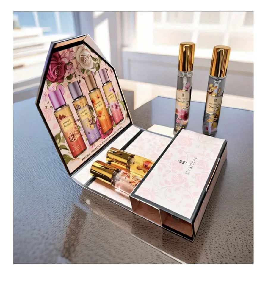 Mystical Perfume Colección Set de Regalo - 4 Spray Floral Fragancia Foto 2 de 4
