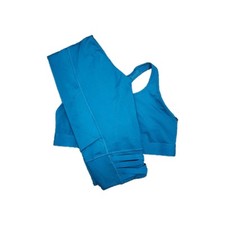 Victoria s Secret Sport Womens Size XL Blue Activewear Set Of Bra And Legging