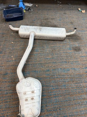 2018-2024 AUDI Q5 FY OEM REAR EXHAUST MUFFLER RESONATOR W/ TIPS + CENTER PIPE