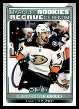 2021-22 Upper Deck #612 Benoit-Olivier Groulx 2021-22 O-Pee-Chee Update Ducks
