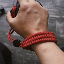 Camera wrist strap Braided rope style multi-clip for Fujifilm Sony Leica
