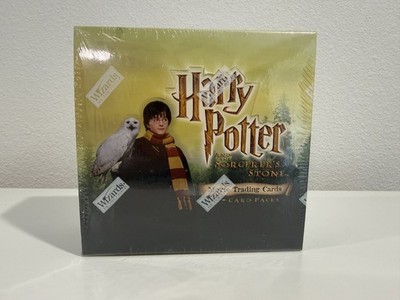 Harry Potter Movie Trading Cards 2001 Hasbro SEALED box / 36 packs / 7 cards