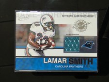 2002 Pacific Atomic #12 Lamar Smith Game-worn Jerseys