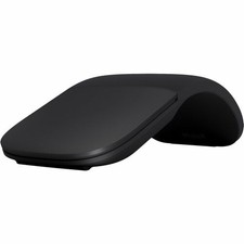 Microsoft Arc Mouse Black - BlueTrack - Wireless - 32.81 ft - Bluetooth - 2.40
