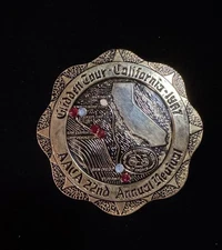 AACA Antique Auto Club of America 1967 Glidden Tour 22nd Annual Revival Emblem