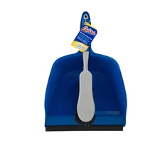 Quickie Plastic Handheld dustpan with brush