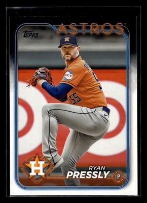 Ryan Pressly 2024 Topps #331 Houston Astros BUY10GET5FREE