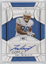2021 Panini National Treasures Rookie Signatures 18/49 Tre' McKitty Auto 7ug