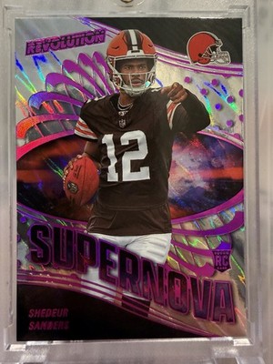 2025 Panini Revolution - Supernova Shedeur Sanders #4 Lava /5 (RC) Cleveland 