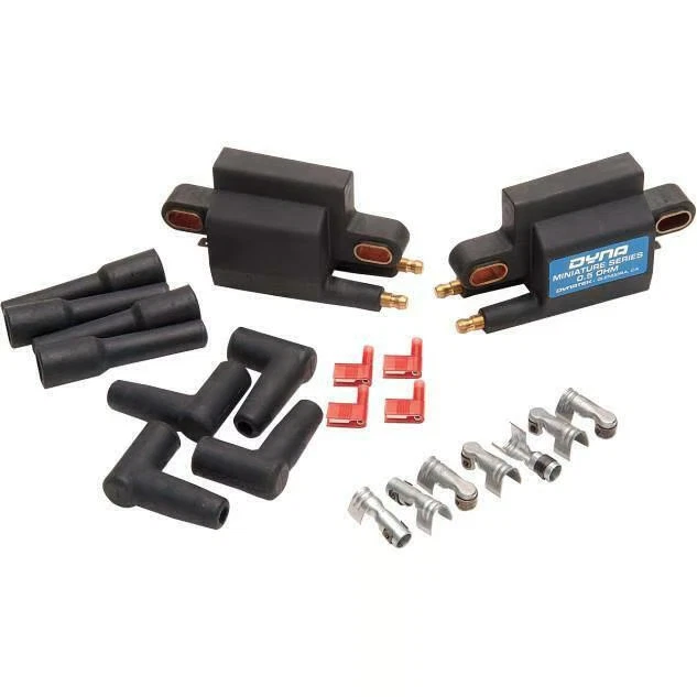 Bobina miniatura Dynatek 0,5 OHMS - salida única (e.) Moto Street DC12-2 Foto 2 de 4