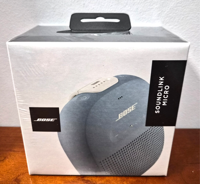 NEW SEALED Bose SoundLink Micro Portable Bluetooth Speaker - Blue