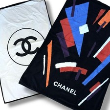 Telo mare CHANEL - raro - tappetino da spiaggia, telo da bagno circa 97 × 145...