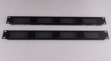 Lot of 2 1u Middle Atlantic Rack Panel Space Blanks 19"