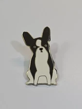 Boston Terrier Dog Lapel Pin