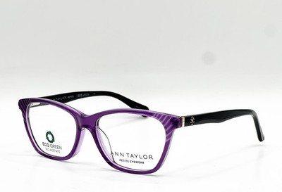 NEW ANN TAYLOR ATP821 C03 PURPLE AUTHENTIC EYEGLASSES 50-14
