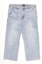 Womens UK Size 12 Curve Appeal Relaxed Fit Cropped Jeans