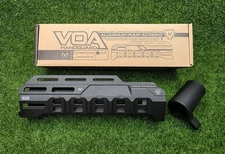 Strike VOA Aluminum Forend For Mossberg 500 Shotguns MLOK, BLK #SI-VOA-M500HG-BK