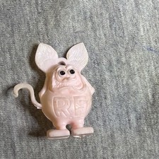 Vintage 1960s Rat Fink Pink Ed Roth Gumball Machine Prize Original