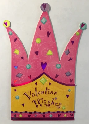 Marcel Schurman- Valentine- KID- Die Cut Crown- Foil Accents