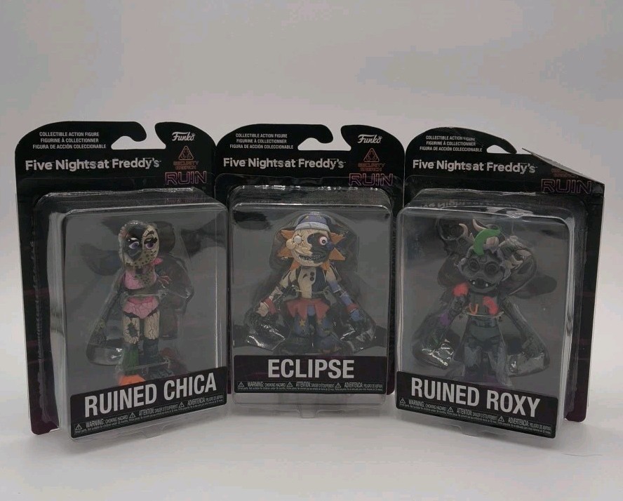 FNAF Five Nights at Freddys Ruin Ruined Roxy Chica Eclipse Action