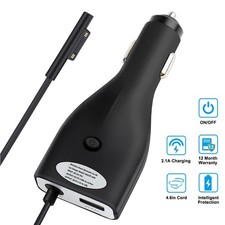 NEW Surface Car Charger 42W 12V 2.58A Power Supply for Surface Pro 5 4 3 2 Book