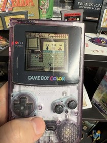 Nintendo Game Boy Color Handheld System - Atomic Purple - Tested