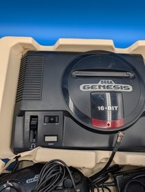 Sega Genesis Model One Complete In Rough Box - LOOK