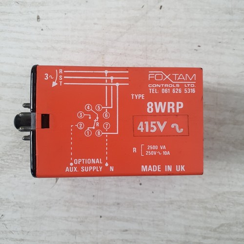 Foxtam 8WRP Phasenrelais 415V - S65