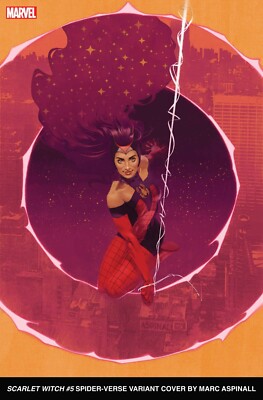 Scarlet Witch #5 Aspinall Spider-Verse Variant Marvel 2023 NM+