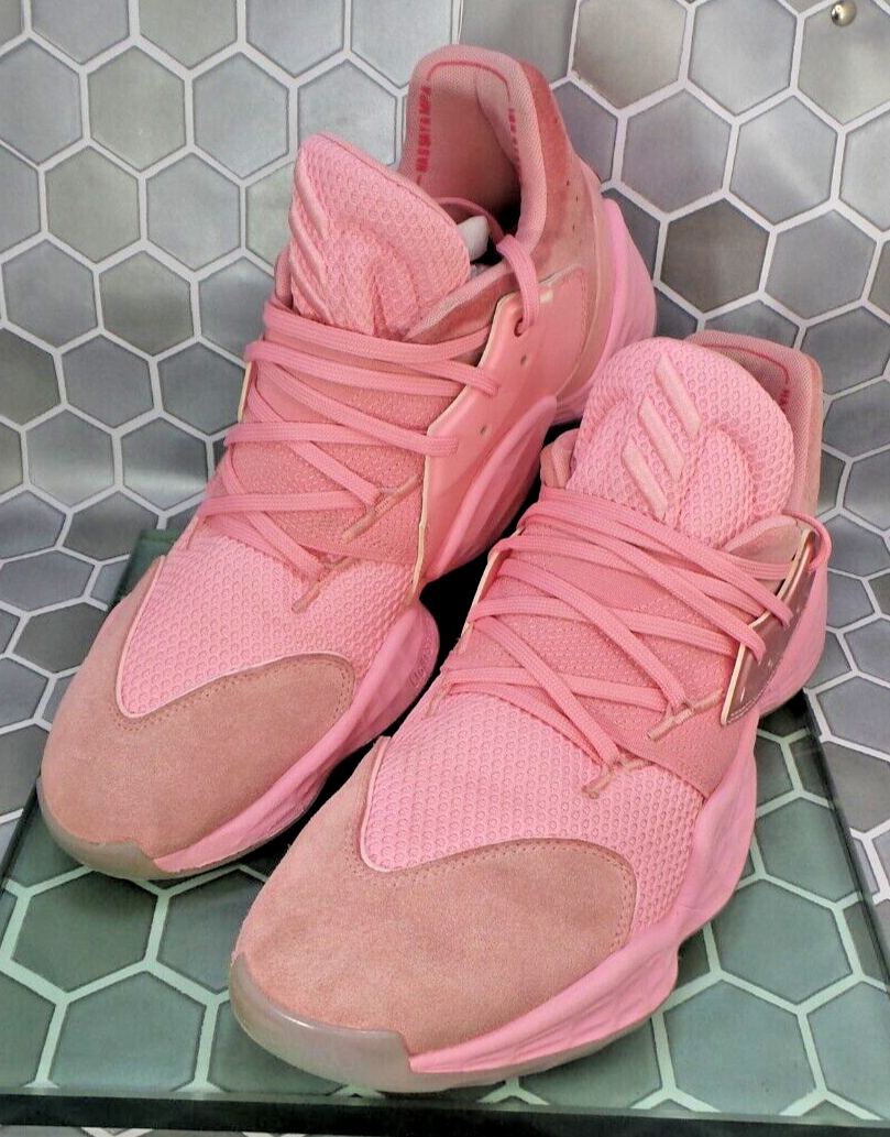 Adidas James Harden Vol 4 Basketball F97188 Pink Lemonade