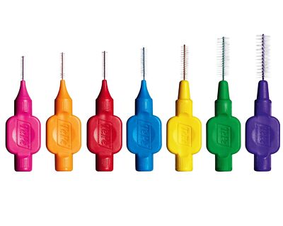 25x TePe Interdentalbürsten Farbe / Größe auswählbar - Zahnzwischenraumbürsten