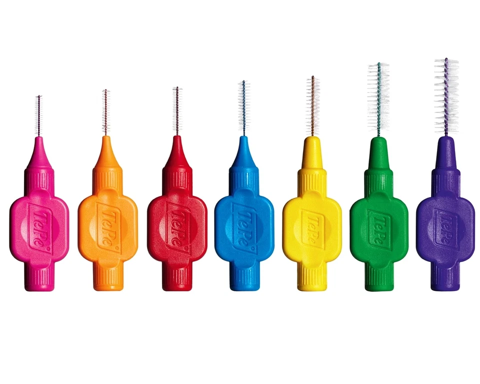 25x TePe Interdentalbürsten Farbe / Größe auswählbar - Zahnzwischenraumbürsten