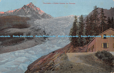 R410864 Chamonix Chalet Glacier des Bossons 1920