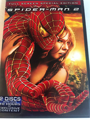 Spider-man 2  DVD Full Screen Special Edition Ships Same Day Day With Tracking
