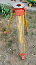 Tripod Laser Stand Aluminum And Wood Collapsible ADJUSTABLE Surveyor SURVEY