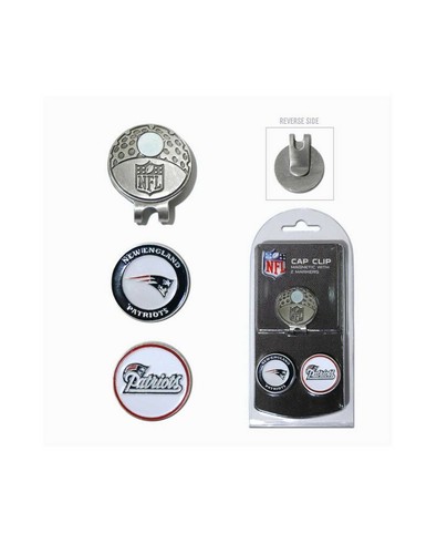 NFL Equipo Oficial con Escudo Clip Sombrero o Gorra 2 Golf Bola Marcadores Todo - Imagen 19 de 31