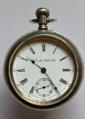 Hamilton Watch Lancaster - seltene Taschenuhr  Herren Handaufzug  - Werk läuft