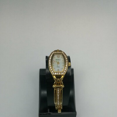 Vintage Armitron Now Pearl Face Watch 753H Swiss Parts