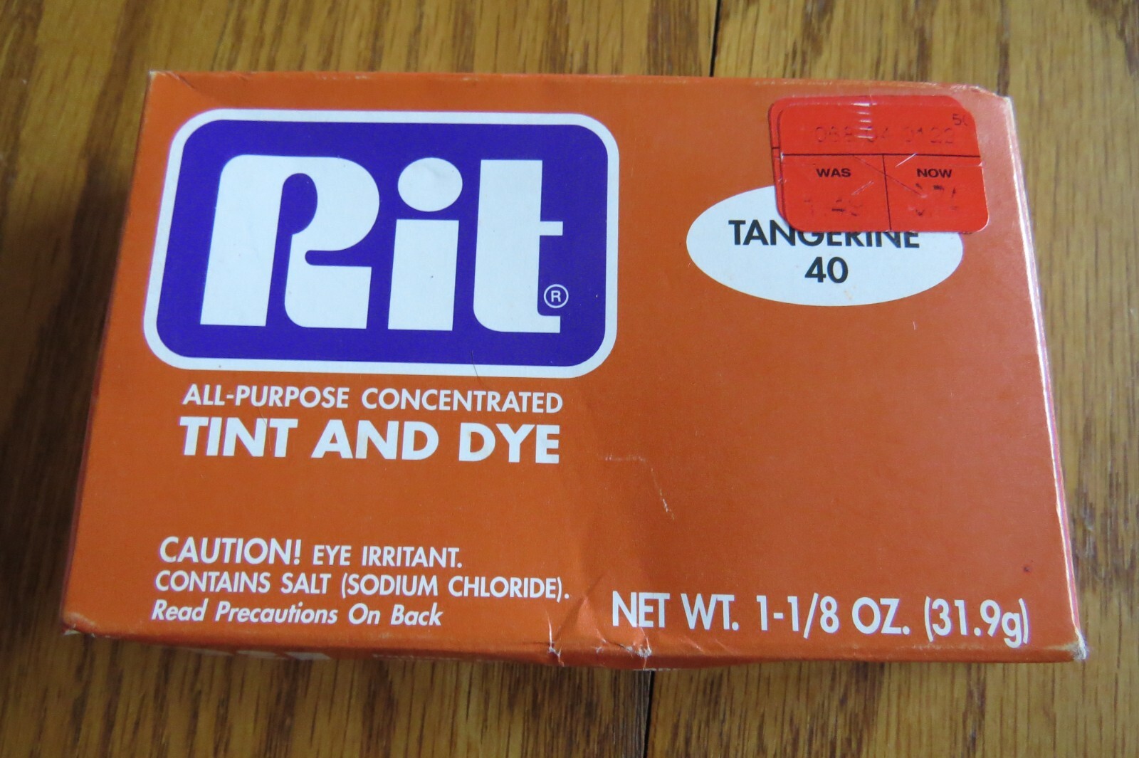 RIT🍊TANGERINE Concentrated Tint & Dye Powder 🍊Fabric Clothing Dye 1⅛ oz