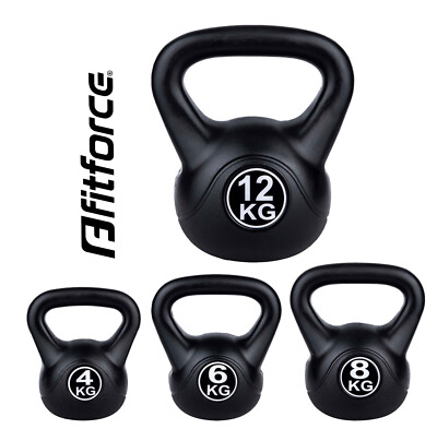 Fitforce Kettlebell Kugelhantel Krafttraining Crossfit Fitness 4 6 8 12 kg