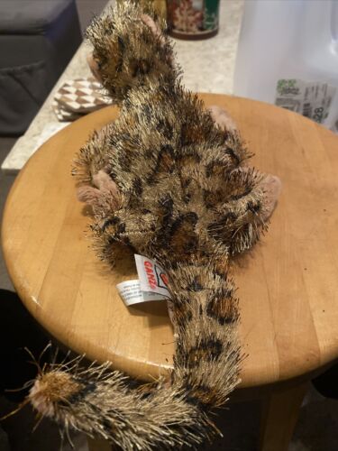 Ganz Webkinz Leopard Lizard HM198 Gecko Plush Stuffed Animal NO CODE Tag Retired - Picture 3 of 3