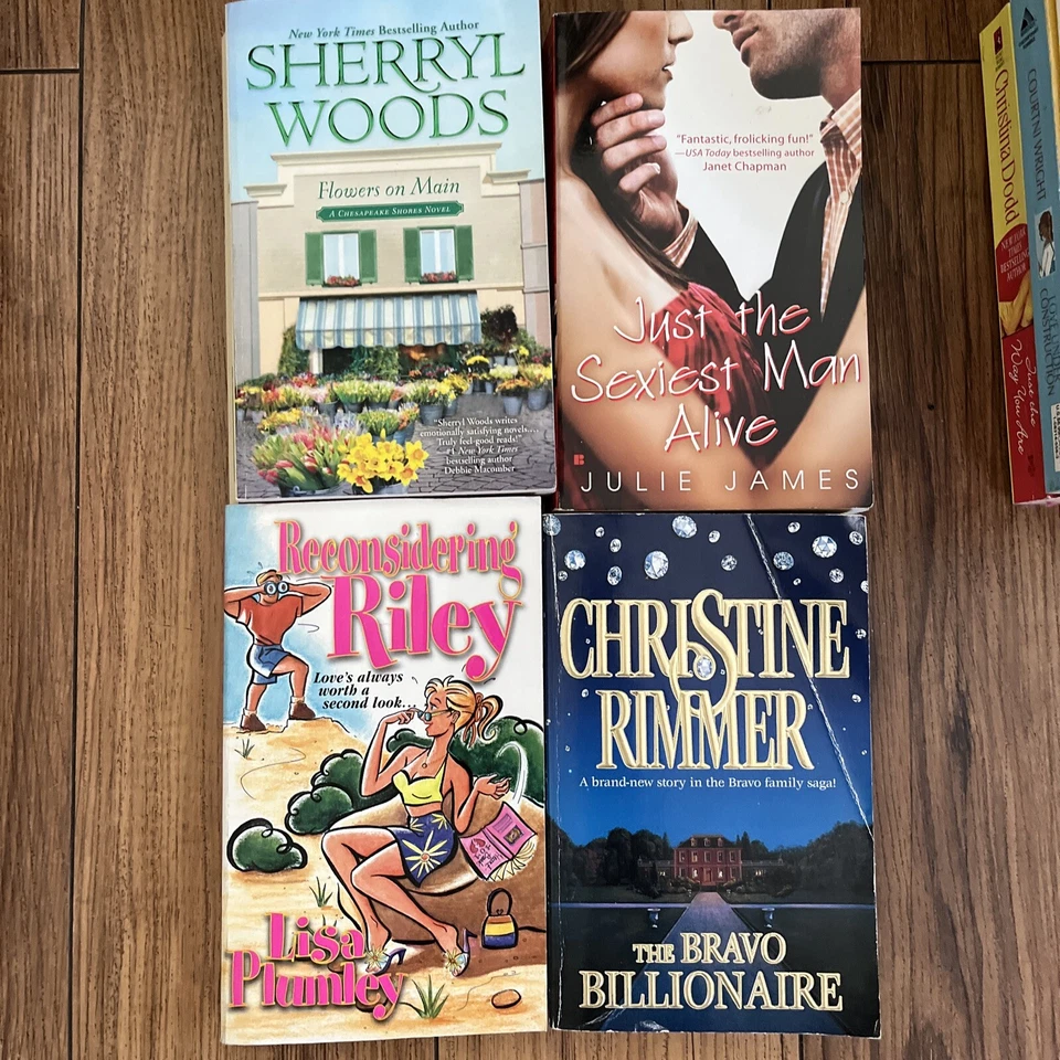 Lot of 20 Modern Day Contemporary Suspense Romance Book Best Seller Authors Mix Foto 3 de 4