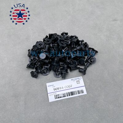 OEM 50PCS Bumper Fender Clip Retainer For Subaru 90914-0007 US