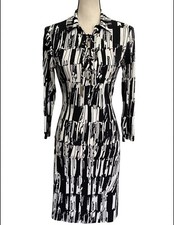 Calvin Klein Jersey Long Sleeve Dresses Size 6