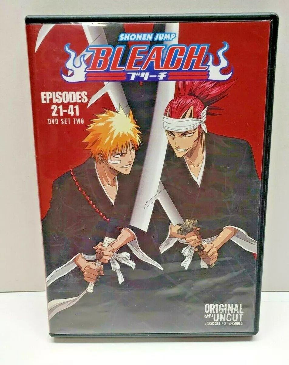 Viz Media Bleach Uncut Set 2 (Eps 21-41) DVD*