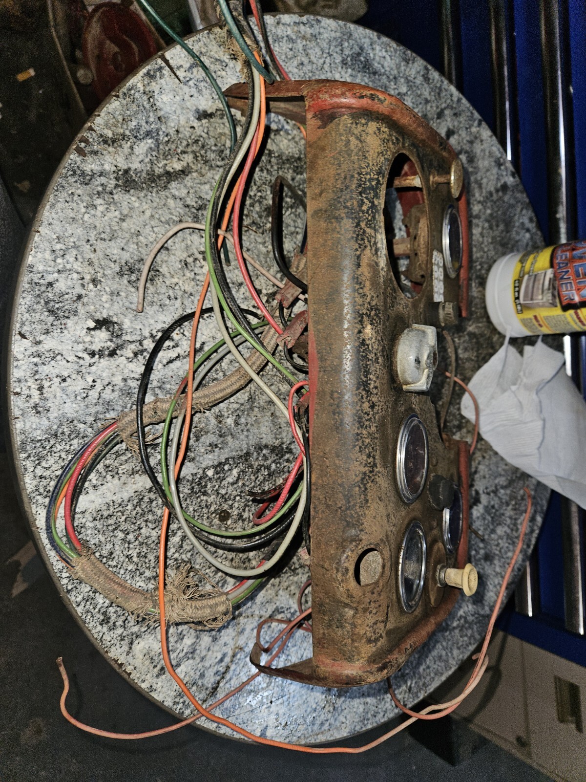 Farmall IH 560 Gas Tractor Dash Instrument Panel Gauges Etc 460