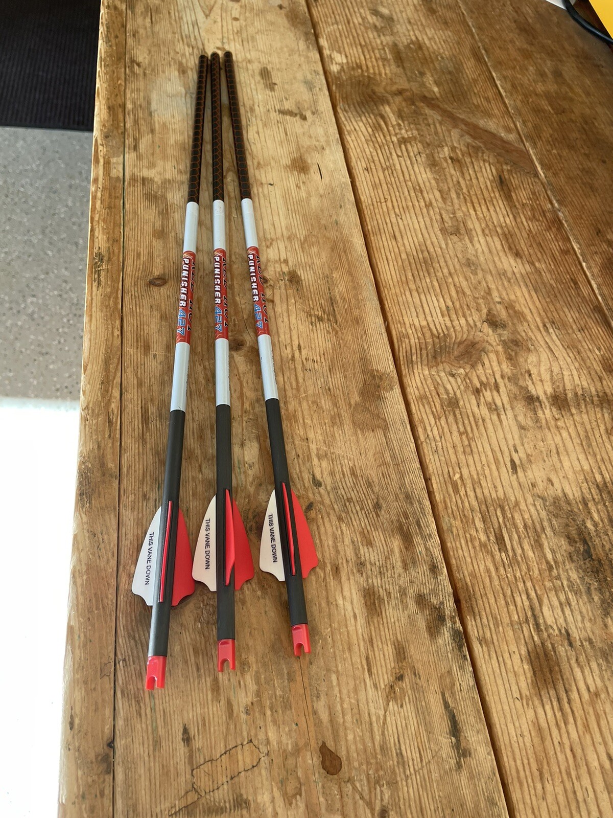 RED HOT Parker 20 inch 337 grain arrow Punisher 427