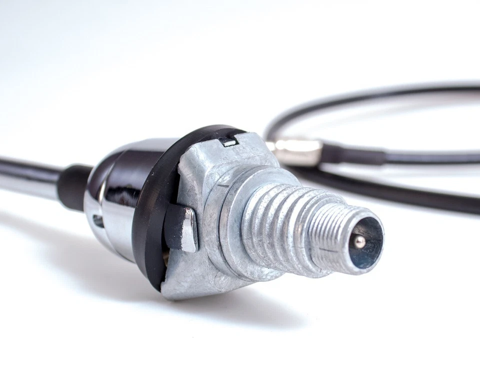 Nueva antena telescópica cromada AMD para camioneta Chevrolet K20 280-4064 Foto 2 de 4