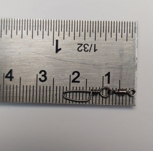 Good Quality Snap Link Rolling Barrel Swivels Strong Sea Fishing Sizes #2 to #12 - Picture 10 of 19