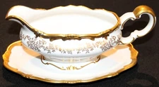 Weimar Katharina Gravy Boat With Attached Underplate